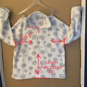 FLEECE SNOW FLAKES, PULLOVER. BUNDLE BONANZA